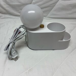 New Orb Shade Organizer Novelty Table Lamp White - Room Essentials